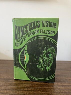 Dangerous Visions edited by Harlan Ellison - Green & Black Hardcover 1967